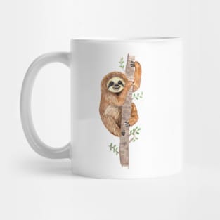 Sloth | Cute | Watercolor Mug